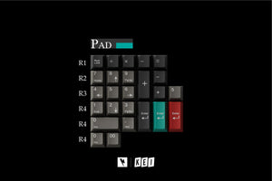 Key Kobo Dolch Cadet * Cherry Profile ABS Keycap Set MK6841UTEE |26650|