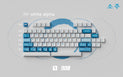 Key Kobo Soju Blue Cherry Profile Double Shot ABS Keycap Set