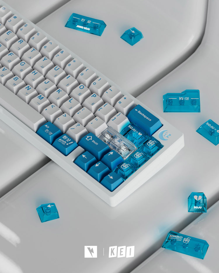 Key Kobo Soju Blue Keycap Set MK5E0XHE43 |77561|