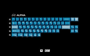 Key Kobo Soju Blue Keycap Set MK5E0XHE43 |26656|