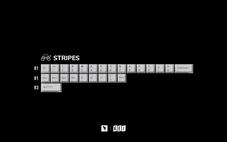 Key Kobo Soju Blue Keycap Set MK5E0XHE43 |26661|