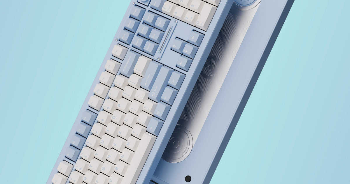 Chilkey ND104 CNC Aluminum Hotswap Wireless RGB Keyboard