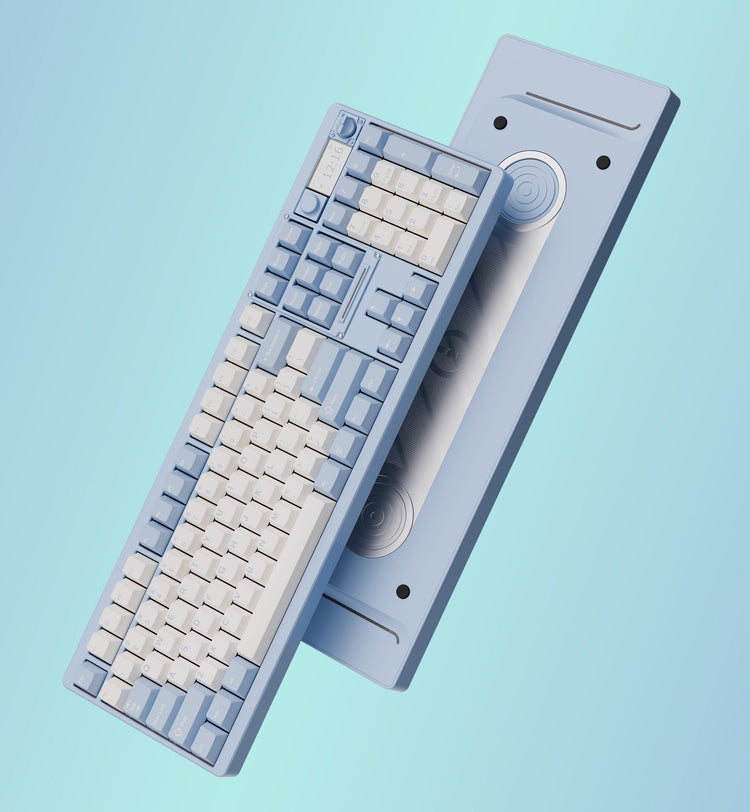 Chilkey ND104 CNC Aluminum Hotswap Wireless RGB Keyboard MKY5EJM5XC |0|