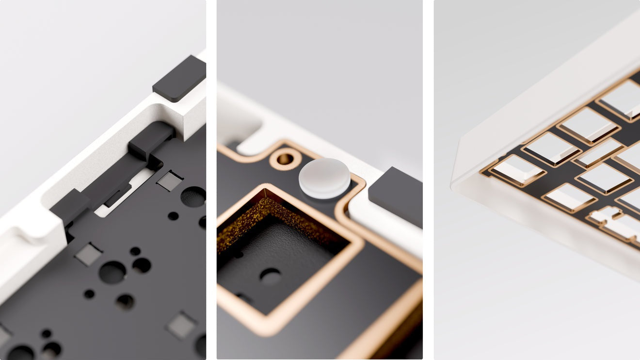 Chilkey ND104 CNC Aluminum Hotswap Wireless RGB Keyboard MKY5EJM5XC |77534|