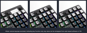 Chilkey ND104 CNC Aluminum Hotswap Wireless RGB Keyboard MKY5EJM5XC |77536|