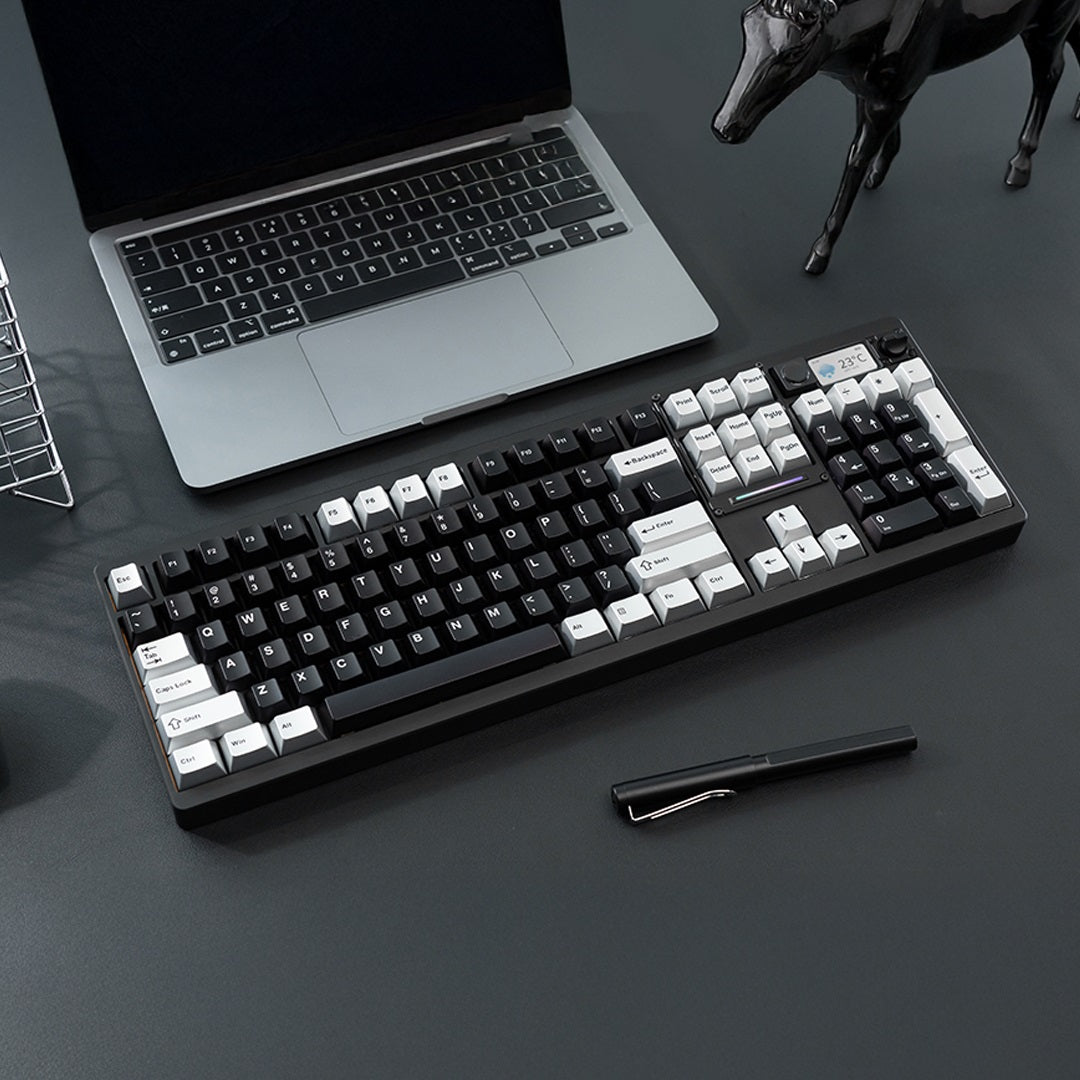Chilkey ND104 CNC Aluminum Hotswap Wireless RGB Keyboard MKY5EJM5XC |77528|