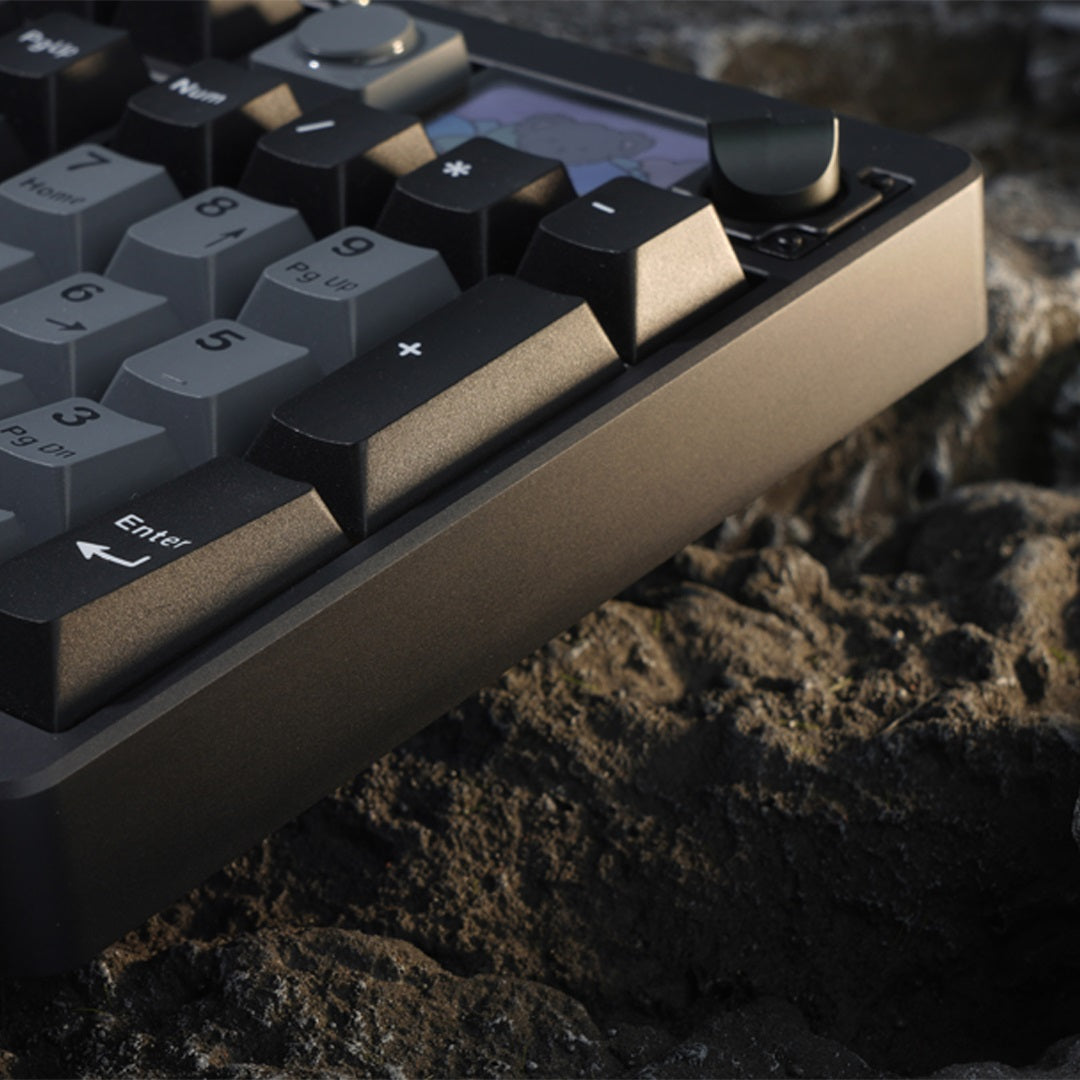 Chilkey ND104 CNC Aluminum Hotswap Wireless RGB Keyboard MKY5EJM5XC |77524|
