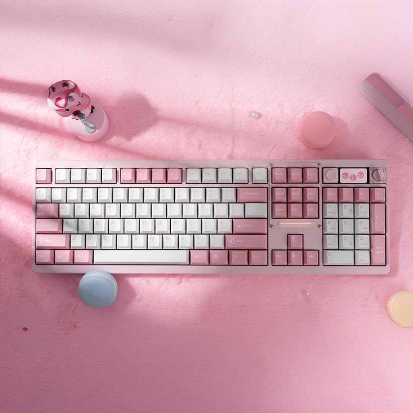 Chilkey ND104 CNC Aluminum Hotswap Wireless RGB Keyboard MKY5EJM5XC |77508|