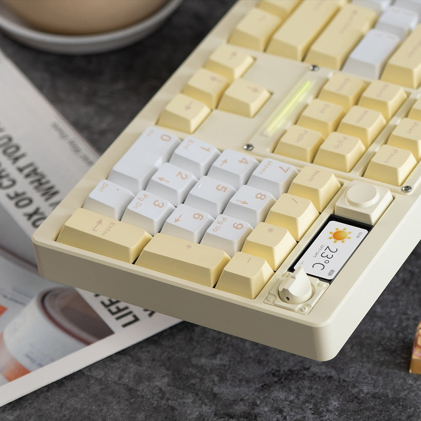 Chilkey ND104 CNC Aluminum Hotswap Wireless RGB Keyboard MKY5EJM5XC |26693|