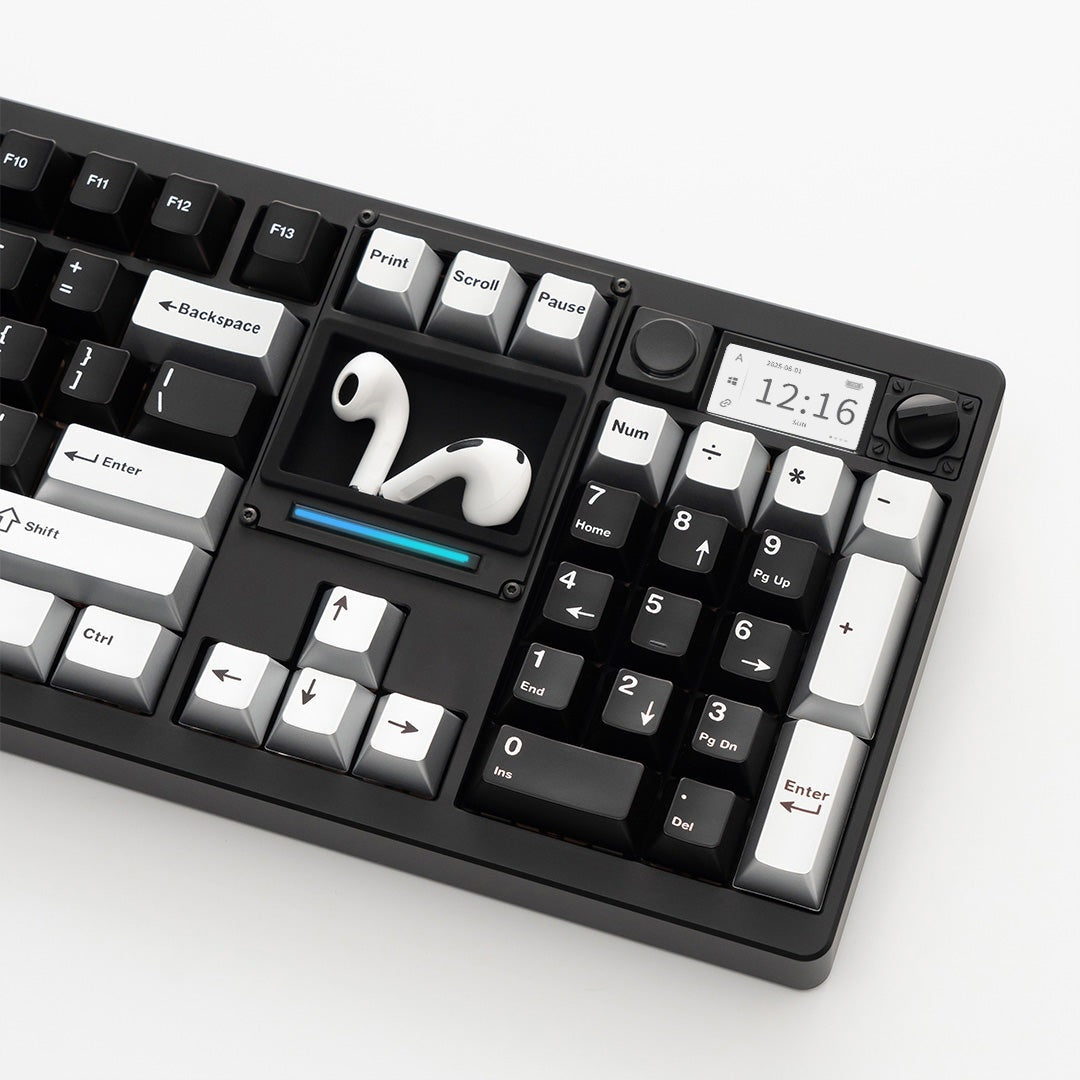 Chilkey ND104 CNC Aluminum Hotswap Wireless RGB Keyboard MKY5EJM5XC |77503|