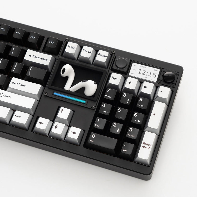 Chilkey ND104 CNC Aluminum Hotswap Wireless RGB Keyboard MKY5EJM5XC |77503|