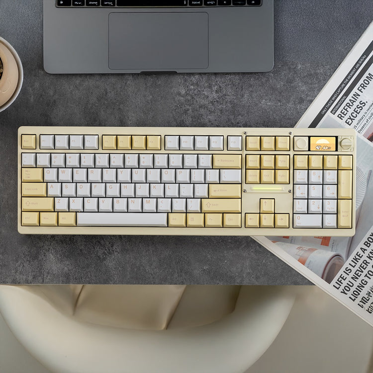 Chilkey ND104 CNC Aluminum Hotswap Wireless RGB Keyboard MKY5EJM5XC |77488|