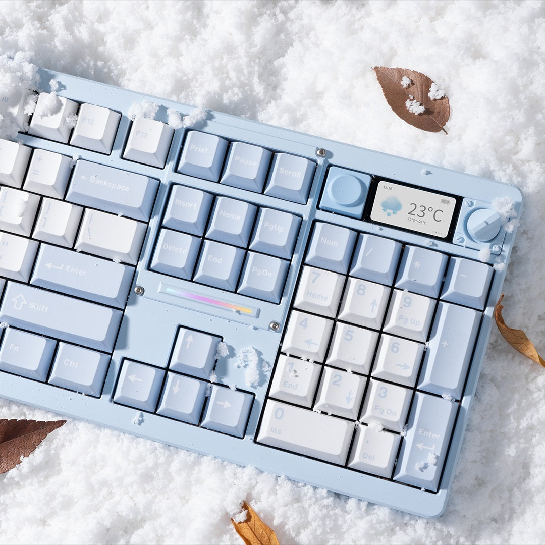 Chilkey ND104 CNC Aluminum Hotswap Wireless RGB Keyboard MKY5EJM5XC |77471|