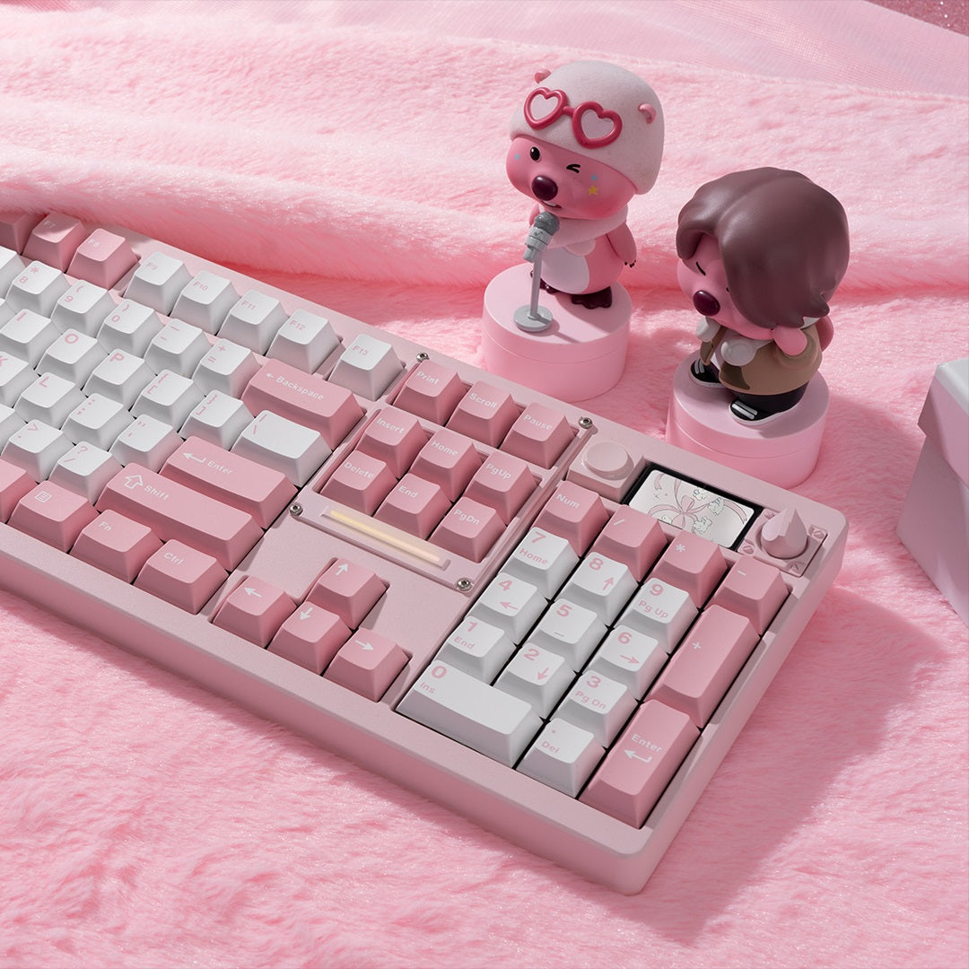 Chilkey ND104 CNC Aluminum Hotswap Wireless RGB Keyboard MKY5EJM5XC |77464|