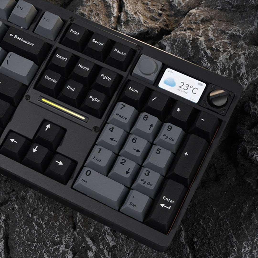 Chilkey ND104 CNC Aluminum Hotswap Wireless RGB Keyboard MKY5EJM5XC |77442|