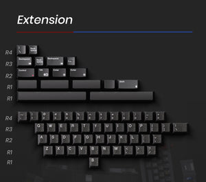 80Retros Game 1989 Black Translucent * Keycap Set MKY1PT8M4E |26718|