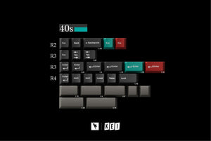 Key Kobo Dolch Cadet * Cherry Profile ABS Keycap Set MK6841UTEE |26719|
