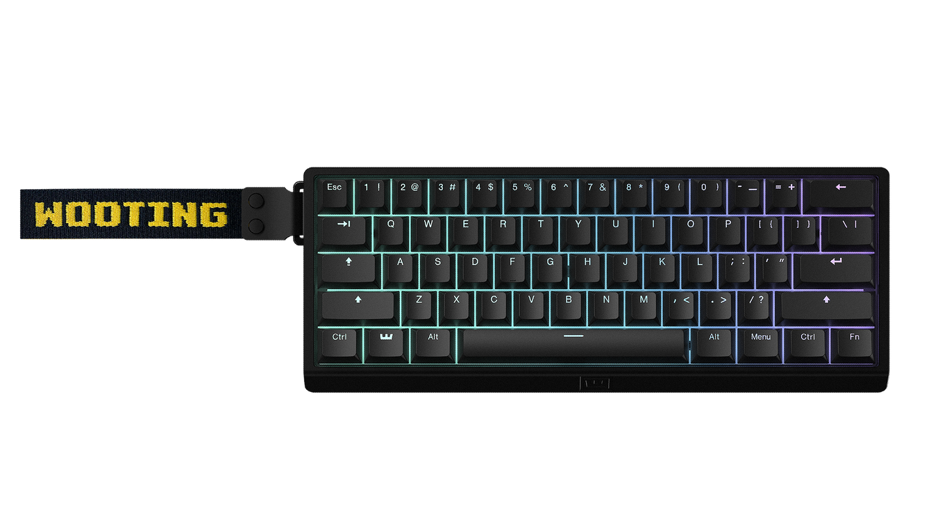 Wooting 60HE V2 Magnetic * 8K Keyboard MKGT0XVD7H |77596|