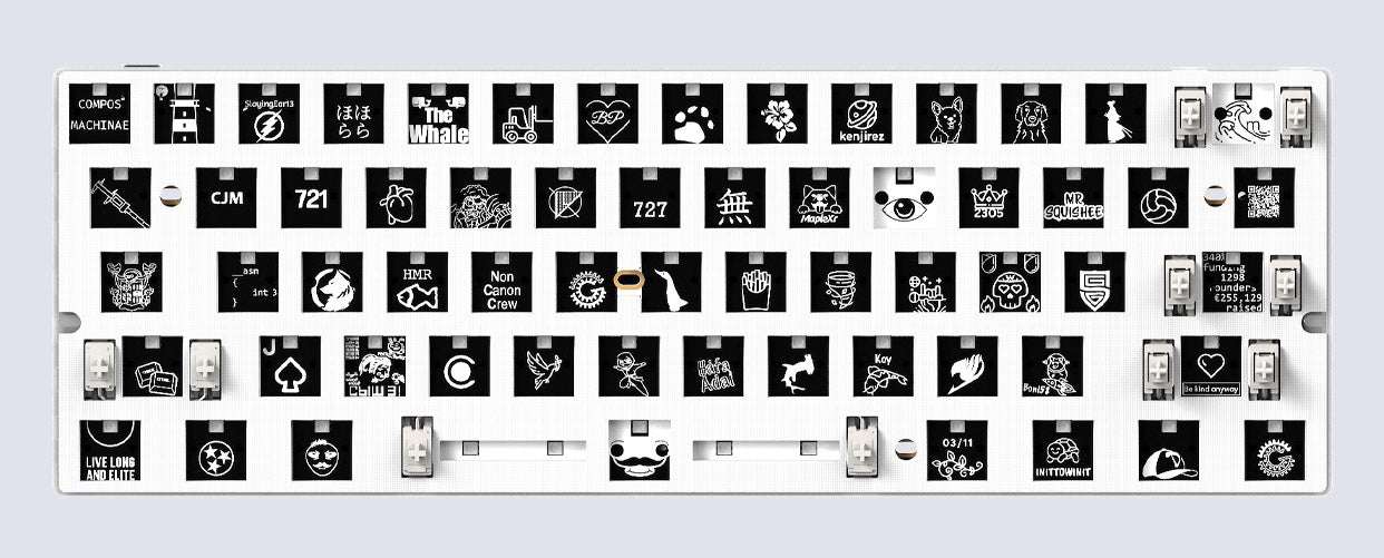 Wooting 60HE V2 * Magnetic 8K Keyboard PCB Module MKROYPXIS9 |0|