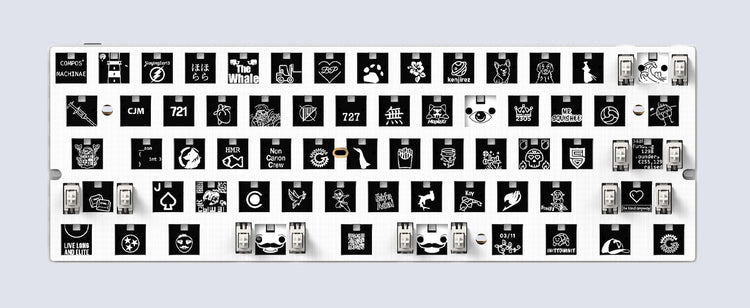 Wooting 60HE V2 * Magnetic 8K Keyboard PCB Module MKROYPXIS9 |26732|