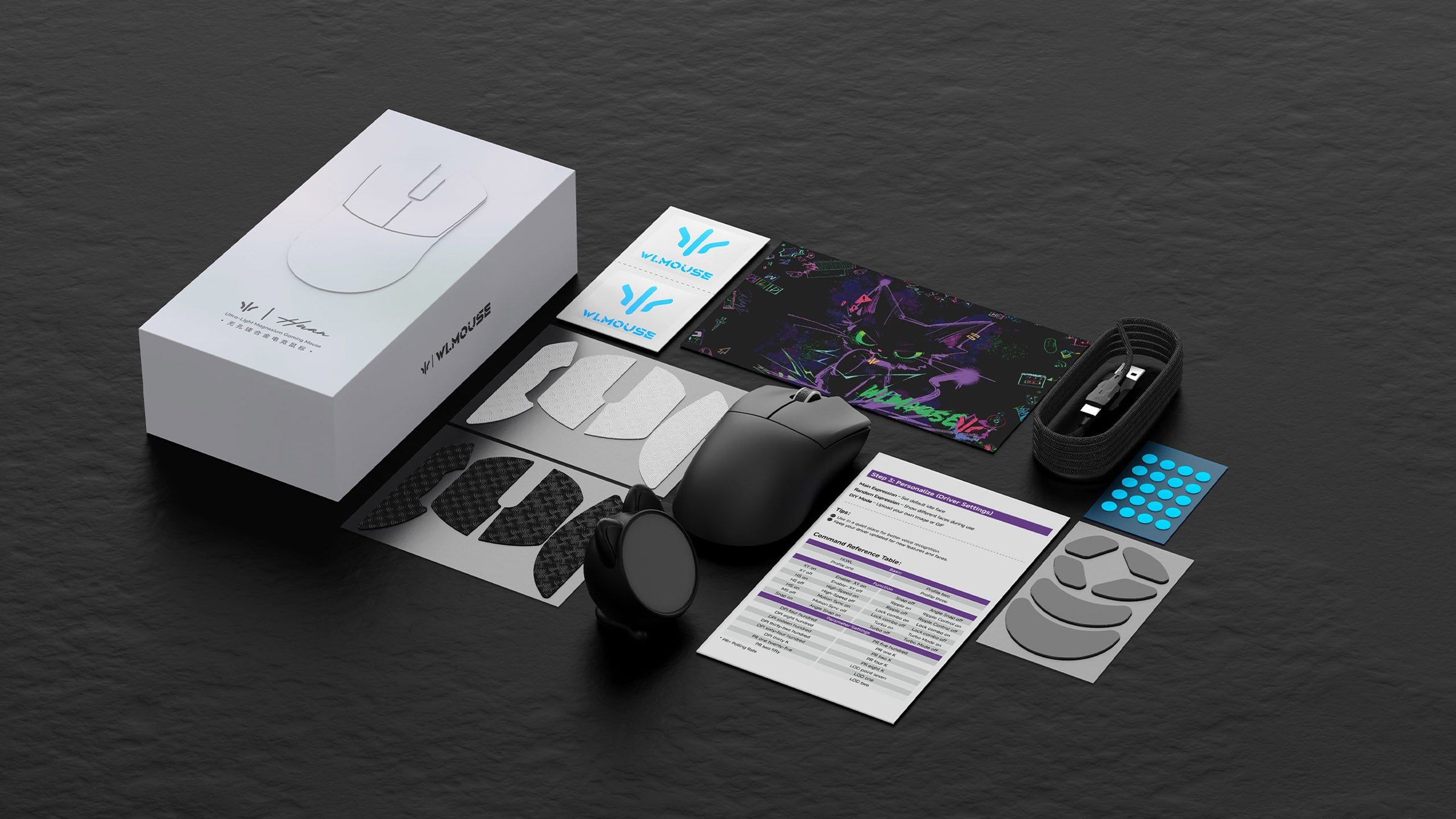 MK x WLMOUSE Huan Wireless 8K Mouse MKWZ8T5YLM |77669|