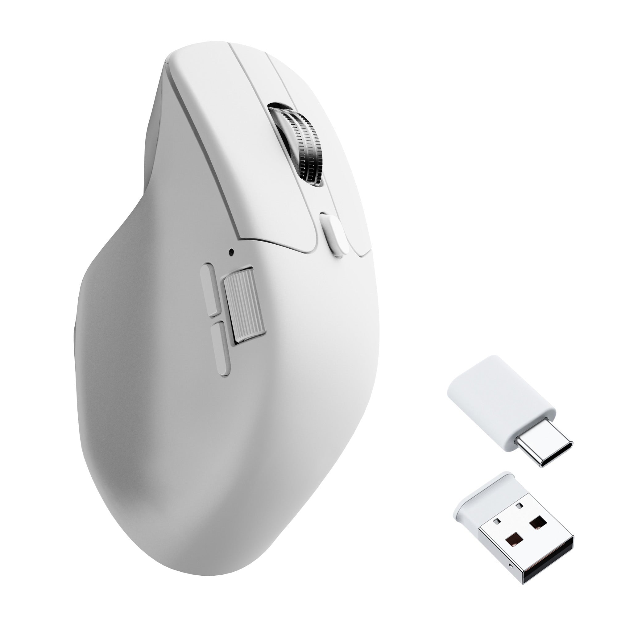Keychron M6 Silent PixArt 3311 White Wireless 1K Steel Scroll Wheel Mouse MKXRLGFKRO |0|