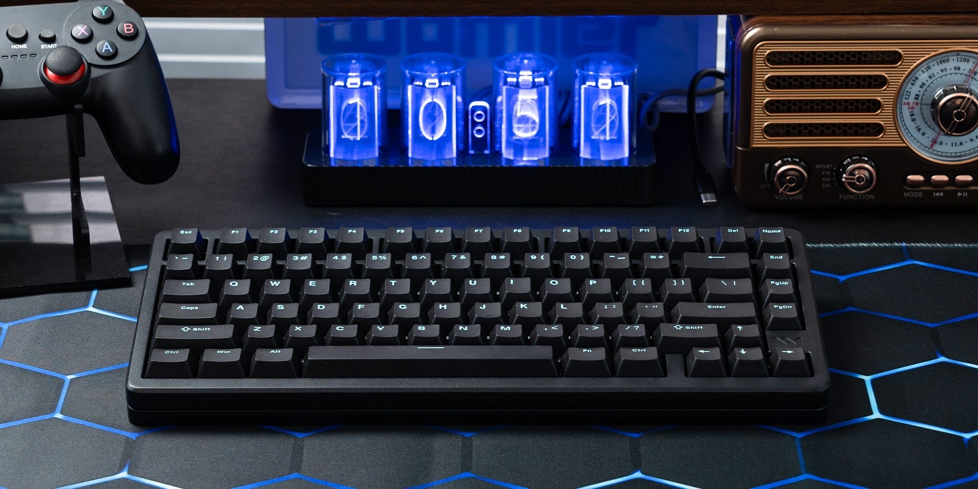 Womier SK75 TMR Magnetic 8K Aluminum Wireless RGB Keyboard MK72VX3L6T |77649|