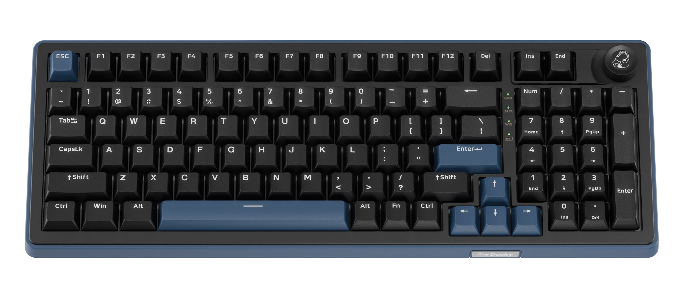 Ducky OK-M 98 * Hotswap Wireless RGB Keyboard MKEURRU3QE |0|