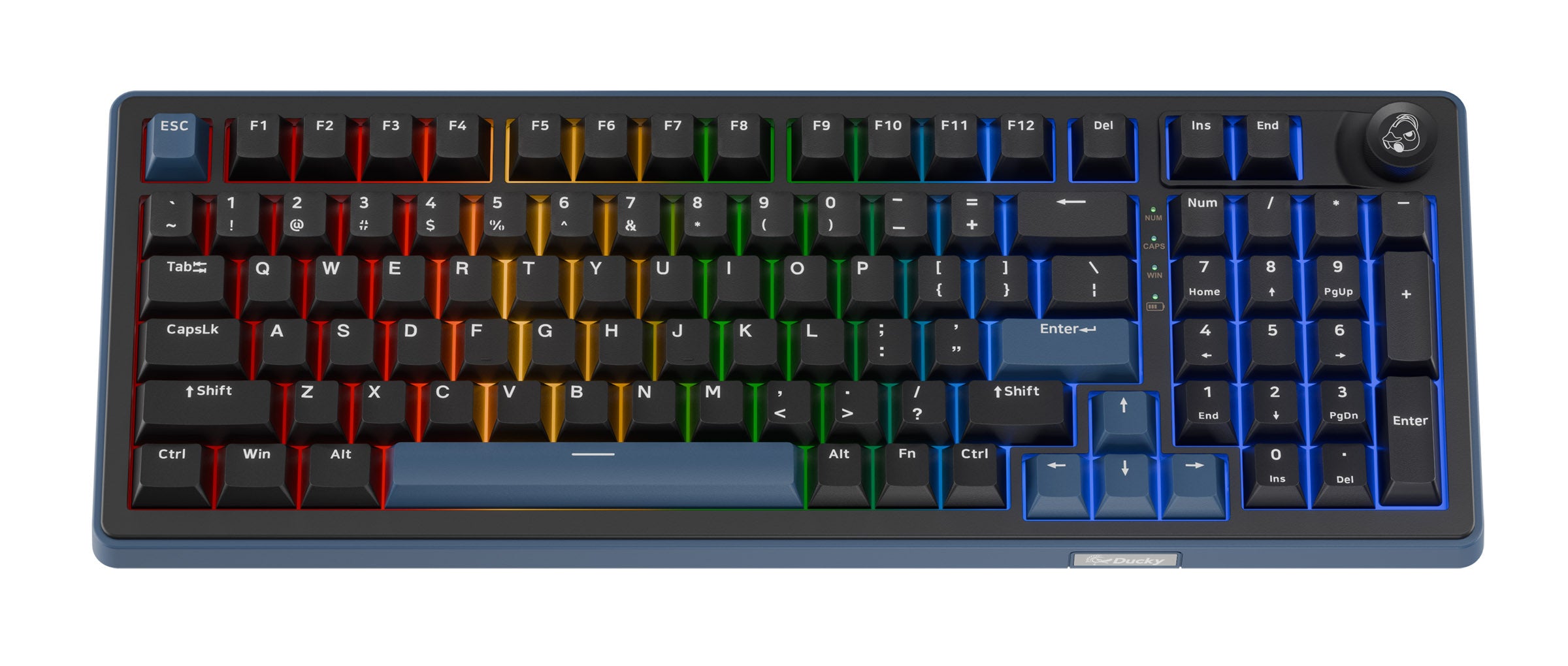 Ducky OK-M 98 Hotswap Wireless RGB Keyboard keyboard image