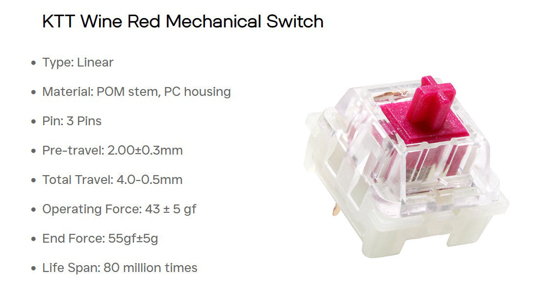 Ducky OK-M 98 Hotswap Wireless RGB Keyboard keyboard image
