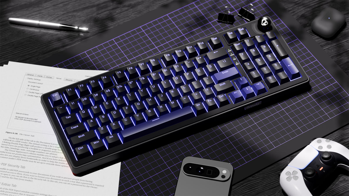 Ducky OK-M 98 Hotswap Wireless RGB Keyboard