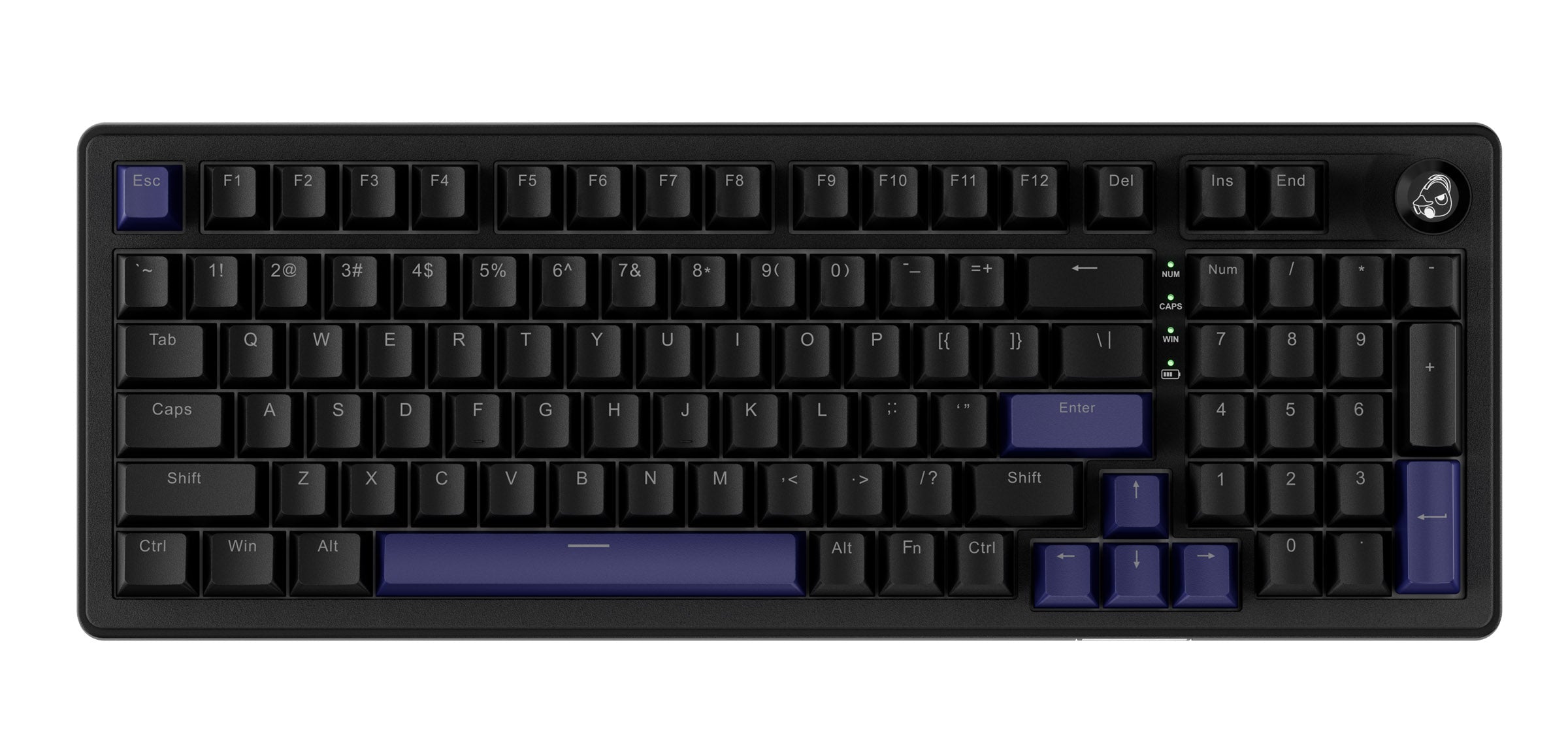 Ducky OK-M 98 Hotswap Wireless RGB Keyboard