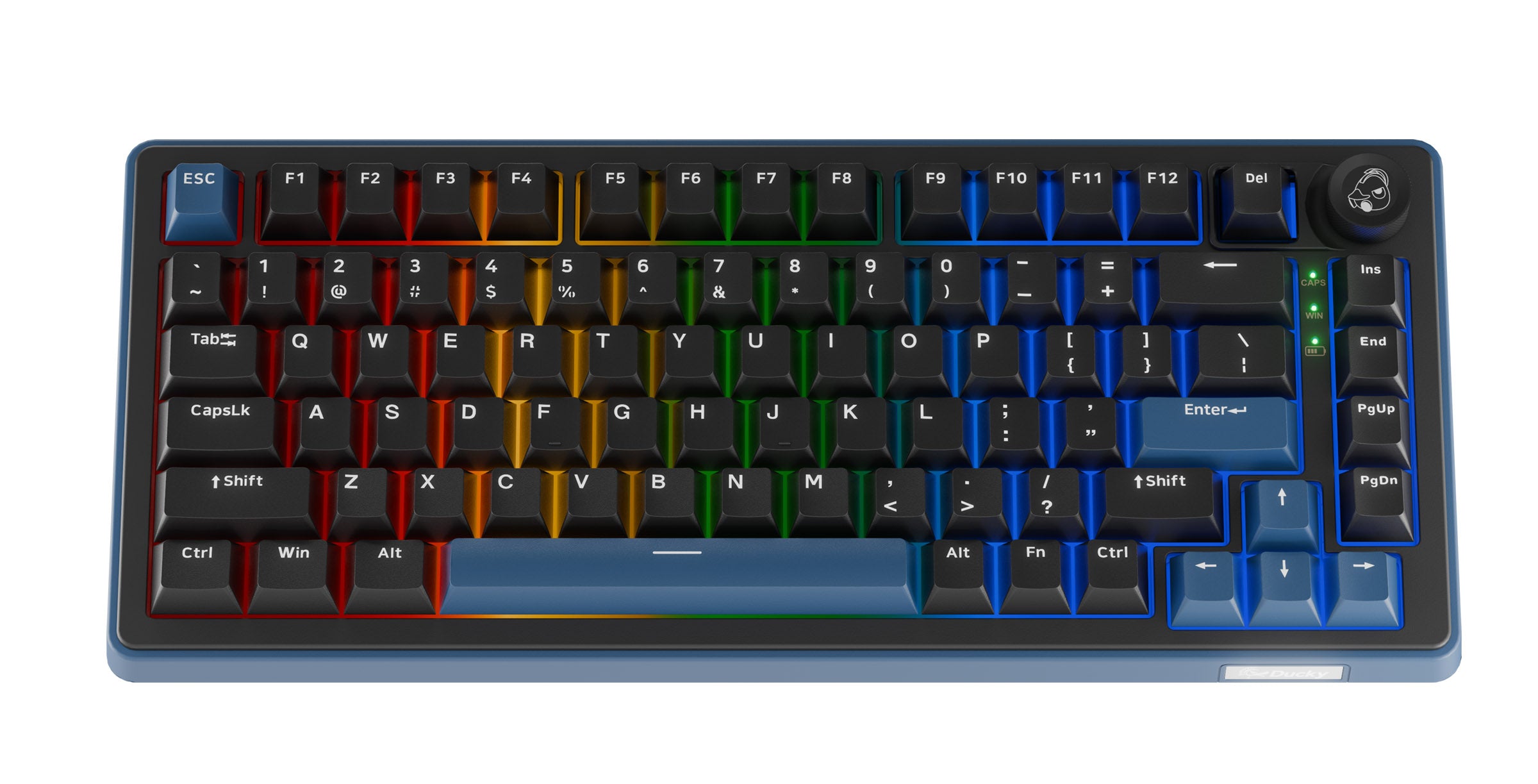 Ducky OK-M 75 * 75% Hotswap Wireless RGB Keyboard MKKO9T3SOL |0|