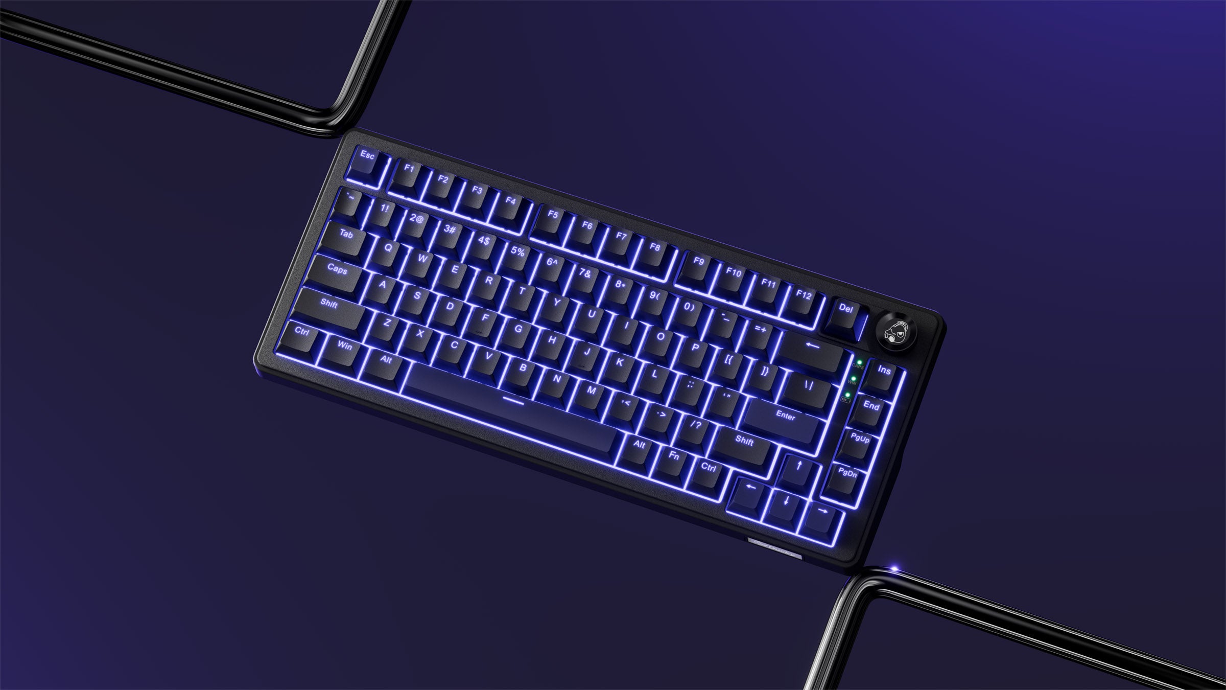 Ducky OK-M 75 75% Hotswap Wireless RGB Keyboard – Mechanical Keyboards