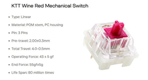 Ducky OK-M 65 65% Hotswap Wireless RGB Keyboard MKRMY272IA |77933|