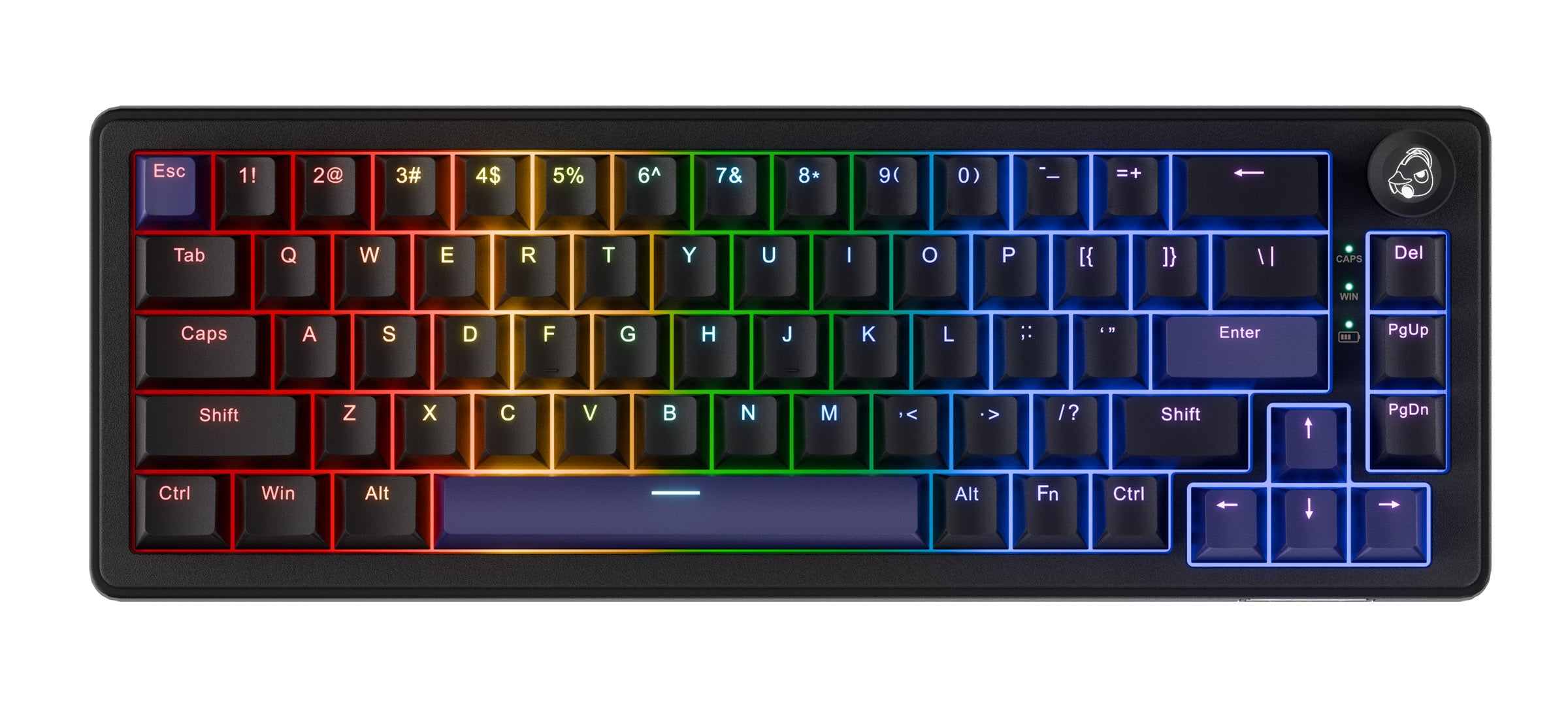 Ducky OK-M 65 65% Hotswap Wireless RGB Keyboard MKRMY272IA |26771|
