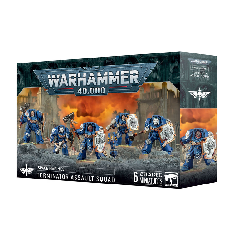 Warhammer 40000 Chaos Space Marines Terminator Assault Squad MK7CVF7U9G |0|