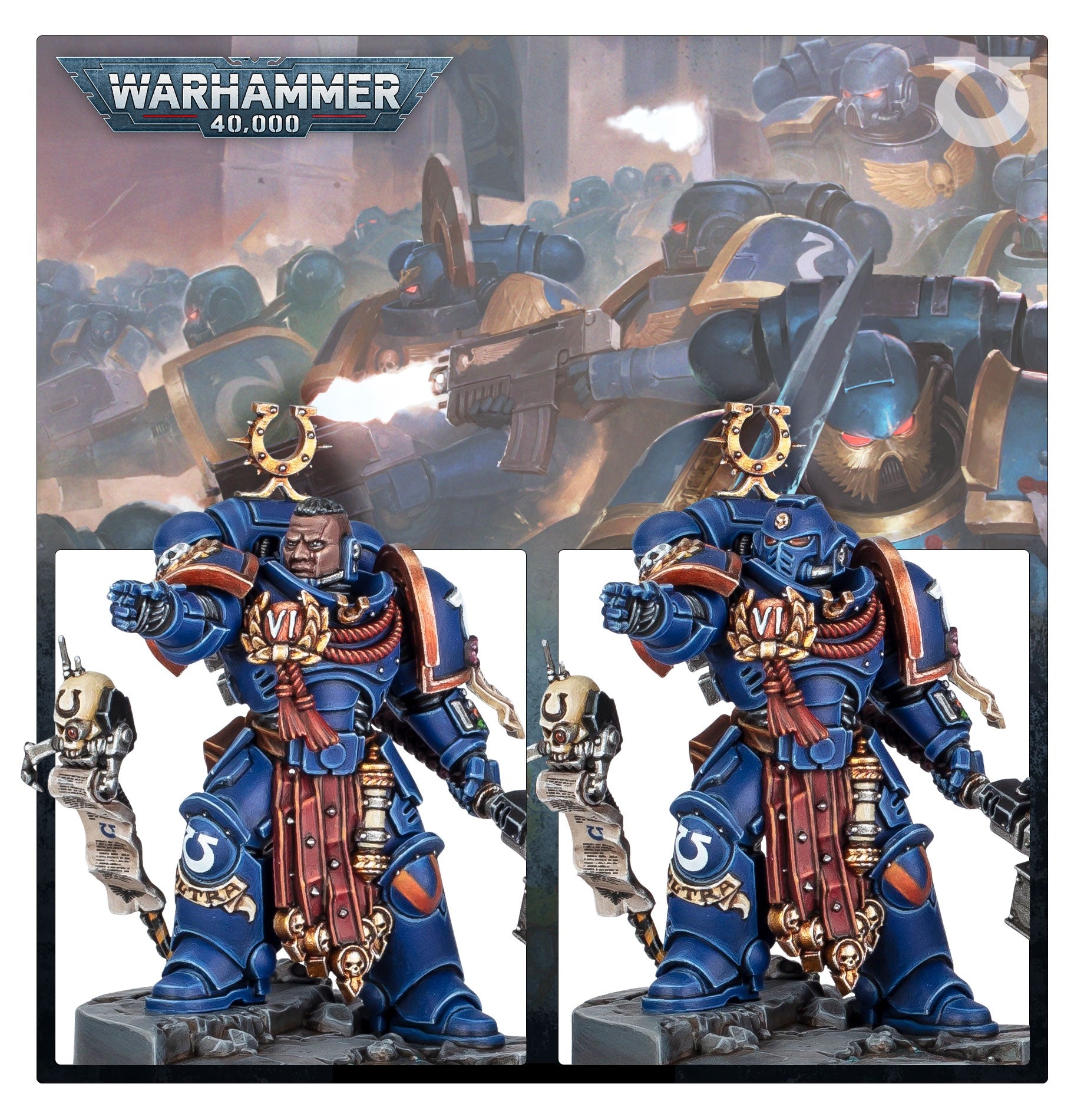 Warhammer 40000 Ultramarines Ferren Areios MK577O9TPN |77677|