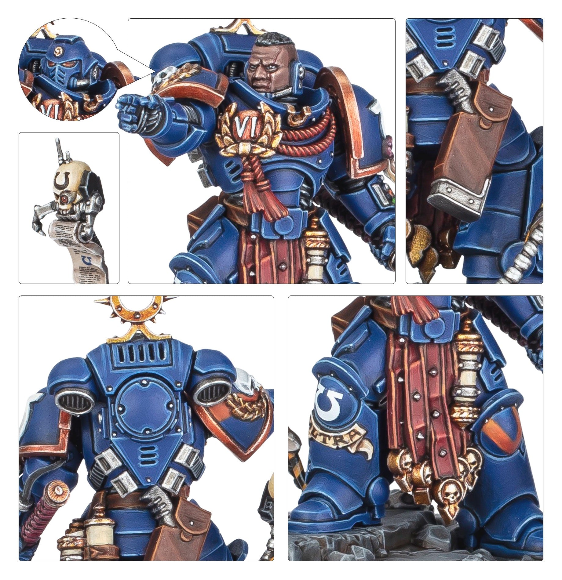 Warhammer 40000 Ultramarines Ferren Areios MK577O9TPN |77678|