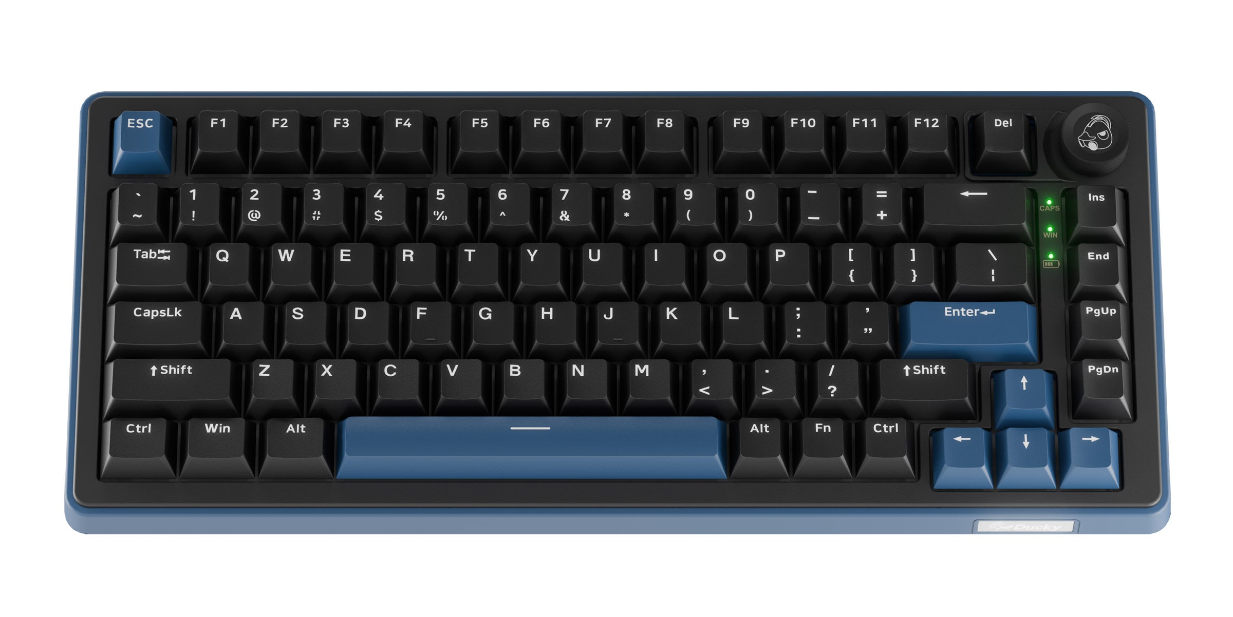 Ducky OK-M 75 75% Hotswap Wireless RGB Keyboard