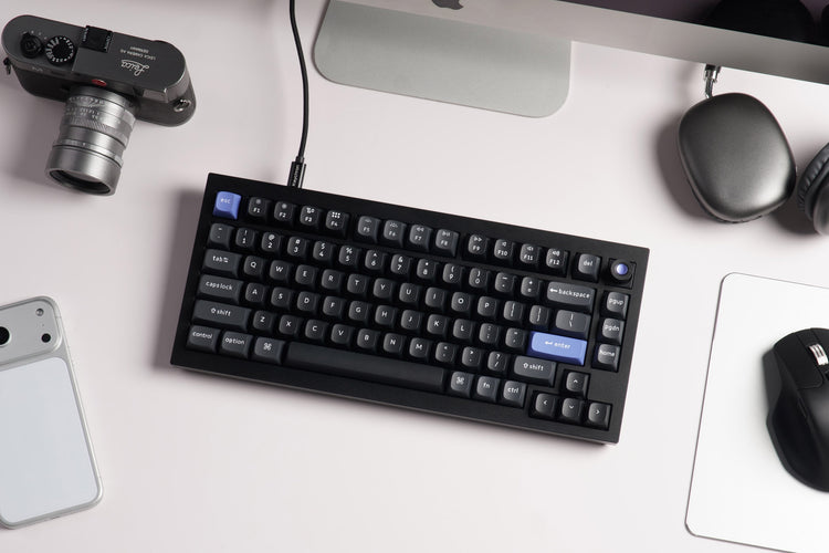 Keychron Q1 HE 8K * Aluminum 75% Hotswap RGB Keyboard MKCC0J25XT |77713|