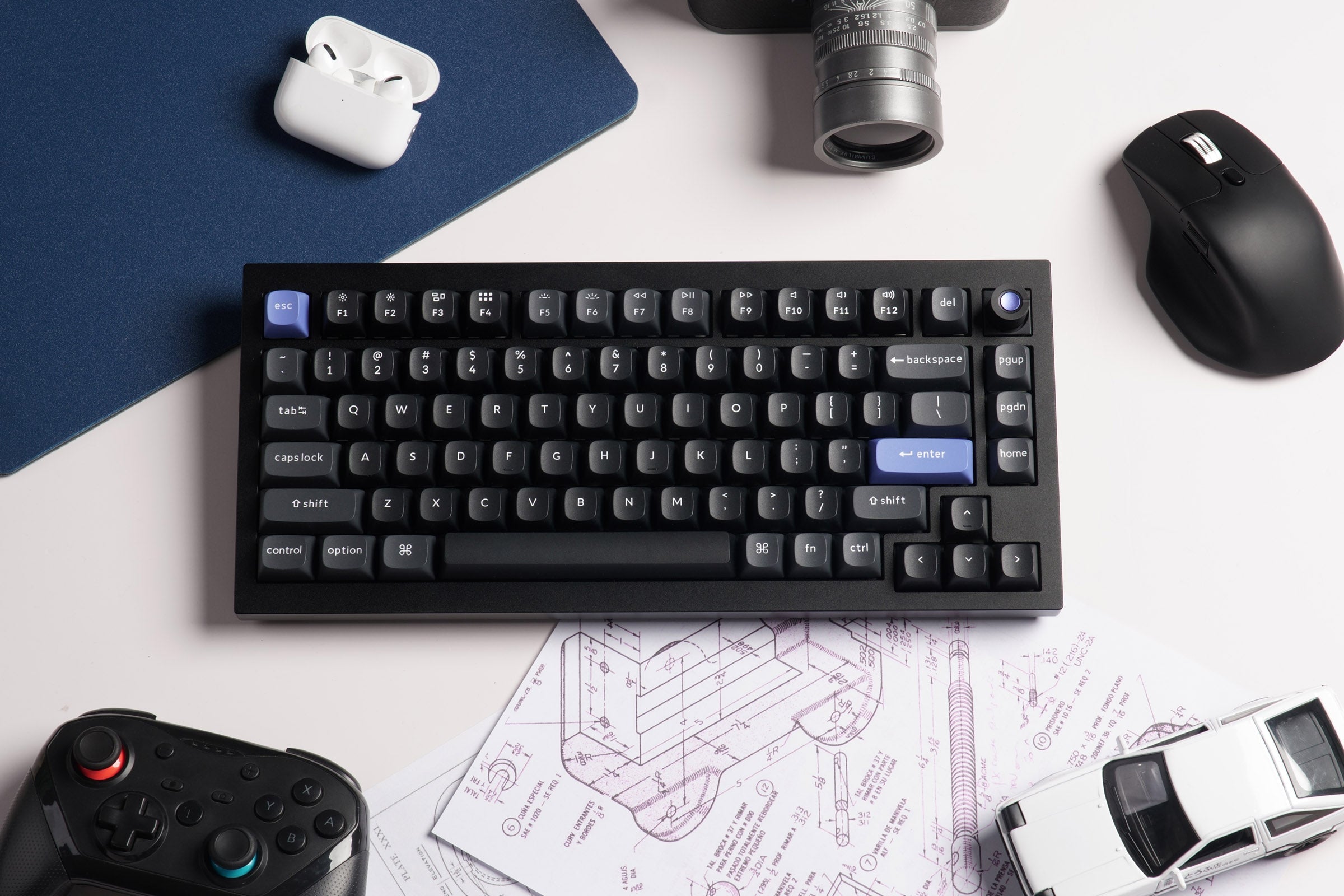 Keychron Q1 HE TMR 8K Aluminum 75% Hotswap RGB Keyboard