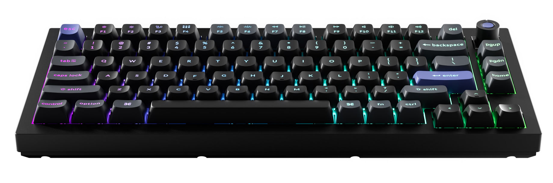 Keychron Q1 HE 8K * Aluminum 75% Hotswap RGB Keyboard MKCC0J25XT |77712|