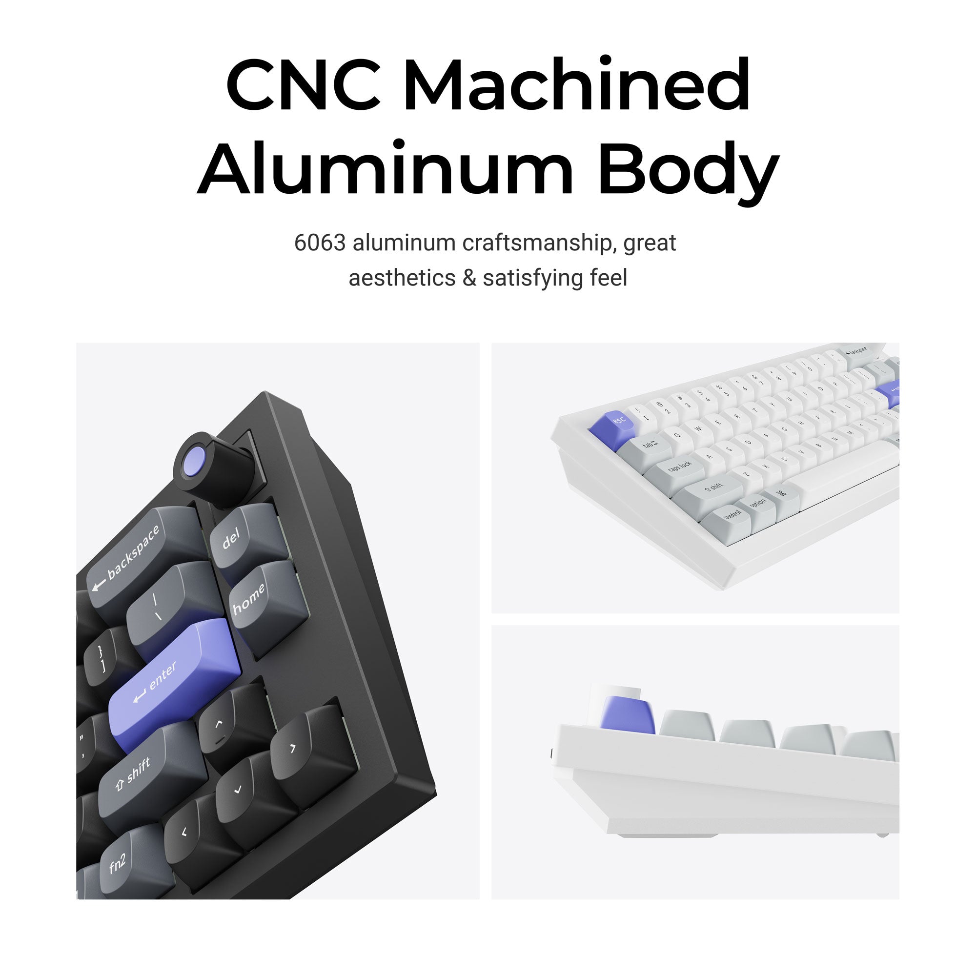 Keychron Q2 HE 8K Aluminum 65% Hotswap RGB Keyboard keyboard image