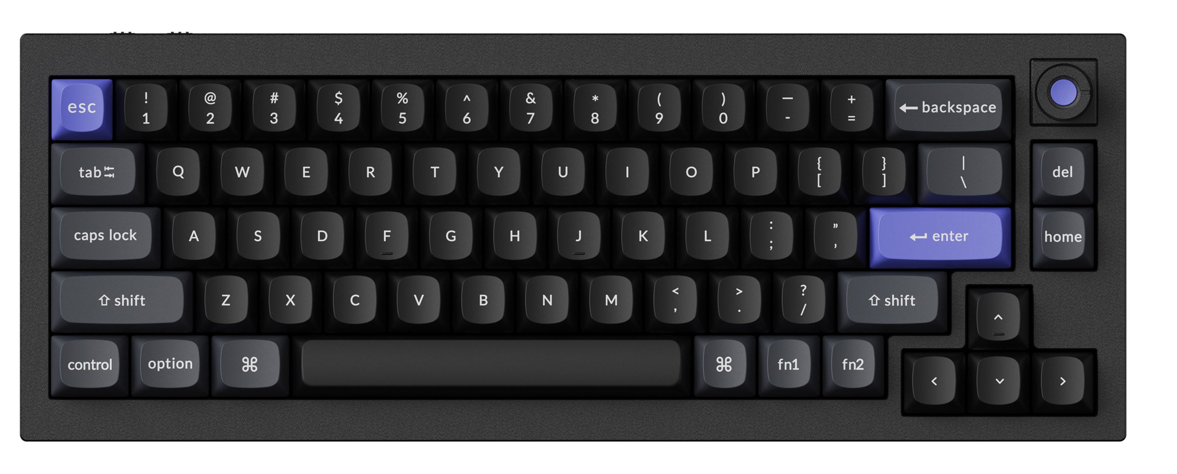 Keychron Q2 HE 8K Aluminum 65% Hotswap RGB Keyboard keyboard image