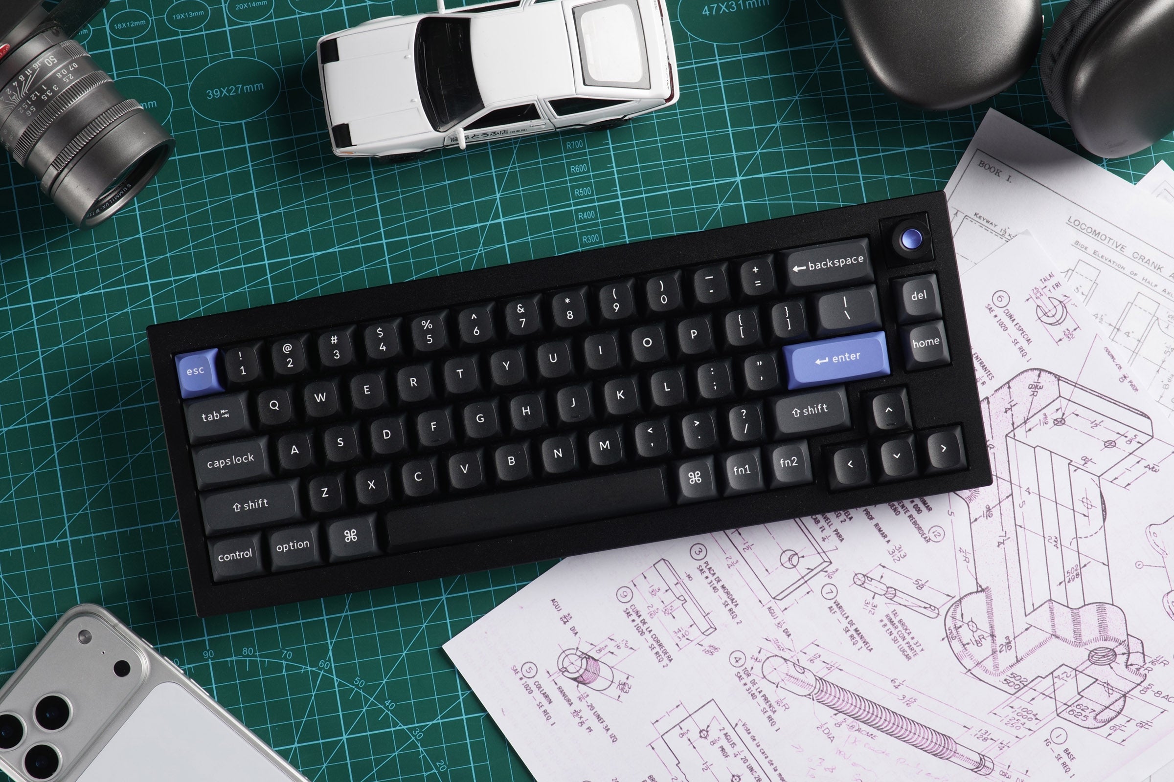 Keychron Q2 HE TMR 8K Aluminum 65% Hotswap RGB Keyboard