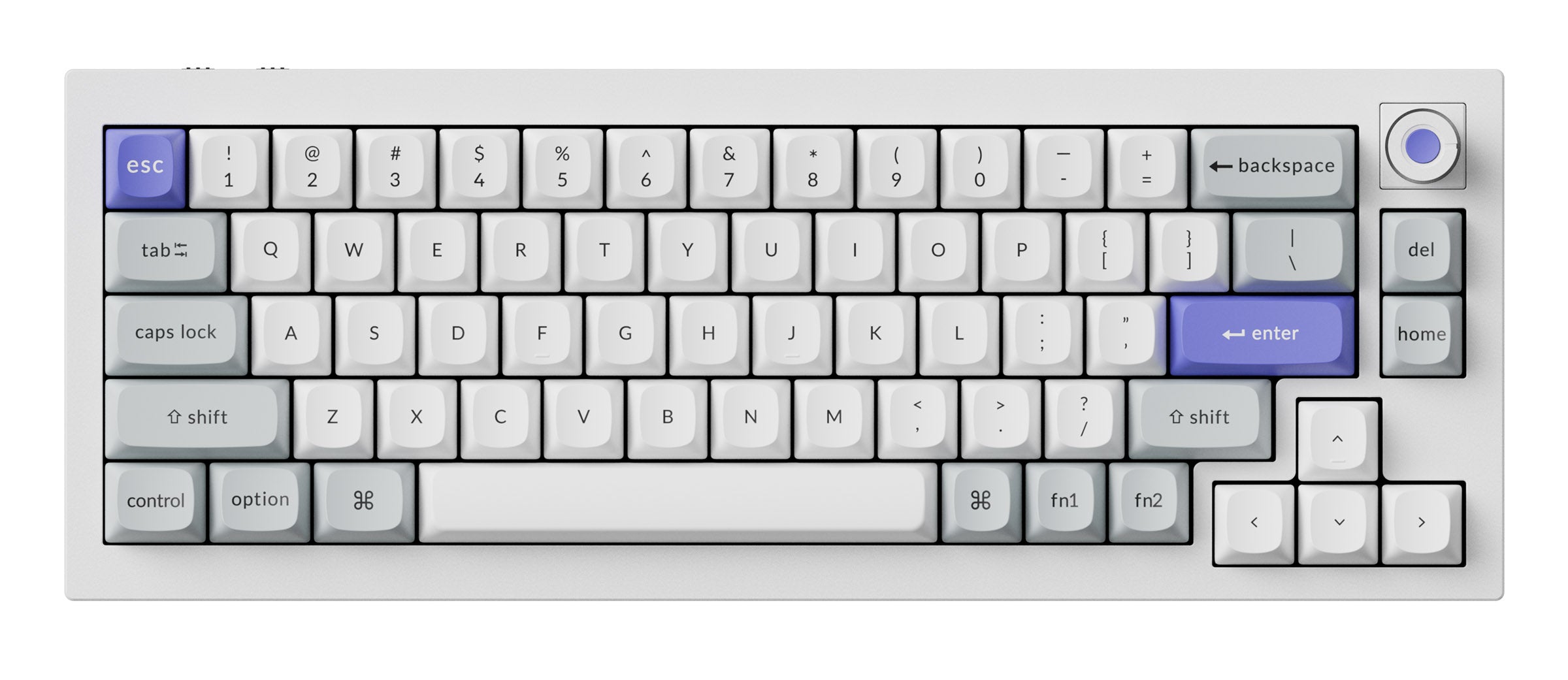 Keychron Q2 HE TMR 8K Aluminum 65% Hotswap RGB Keyboard