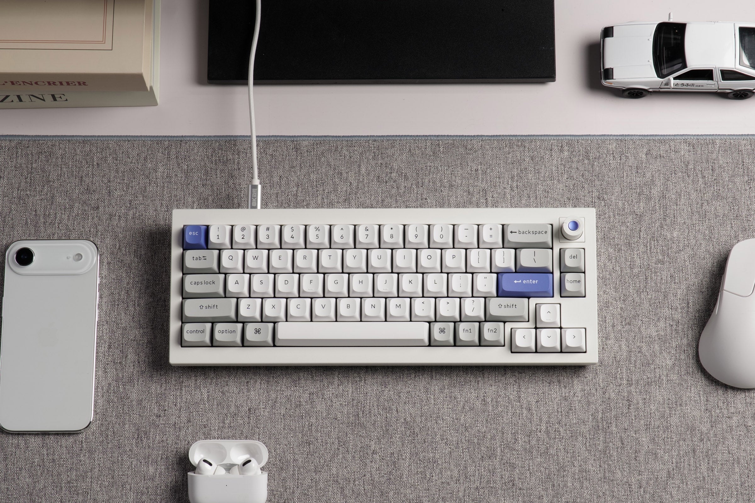 Keychron Q2 HE TMR 8K Aluminum 65% Hotswap RGB Keyboard
