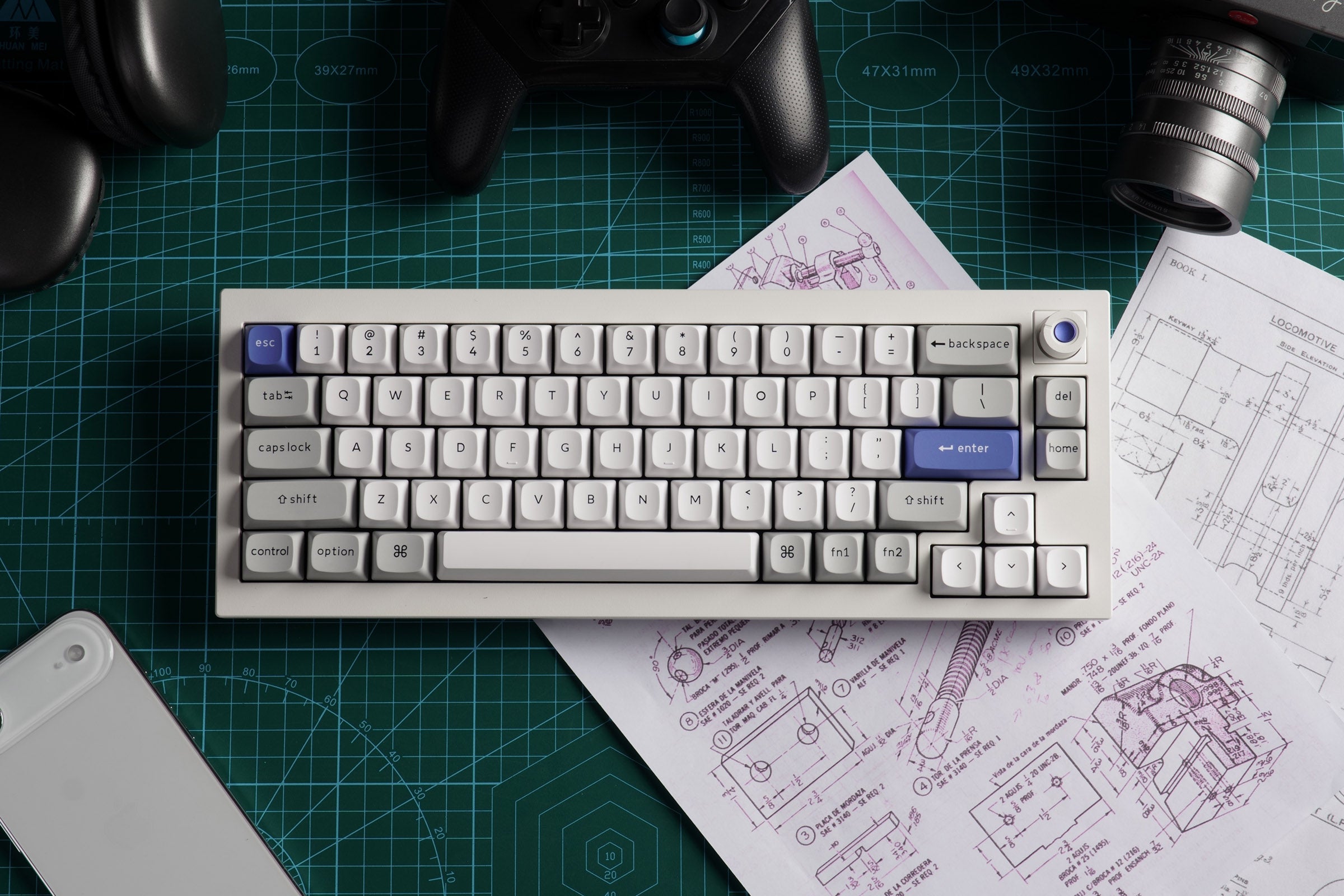 Keychron Q2 HE TMR 8K Aluminum 65% Hotswap RGB Keyboard
