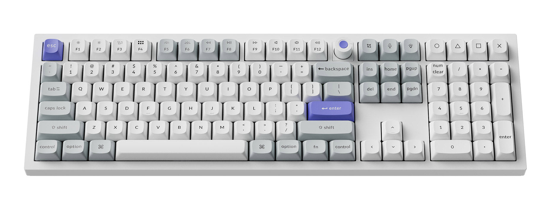 Keychron Q6 HE 8K * Aluminum Hotswap RGB Keyboard MKS640PM86 |77761|